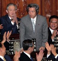 Junichiro Koizumi elected Japan prime minister by lower house